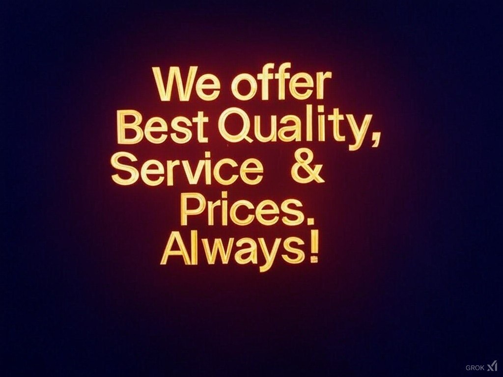 Best Quality, Service, Price