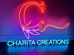 Neon Sign Charita