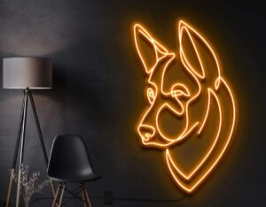 Neon Sign Dog