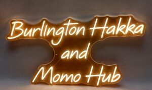 Neon Sign Hakka Momo Hub