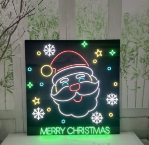 Neon Sign Merry Christmas